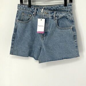 Beginning NWT sundae asymmetric shorts 6
